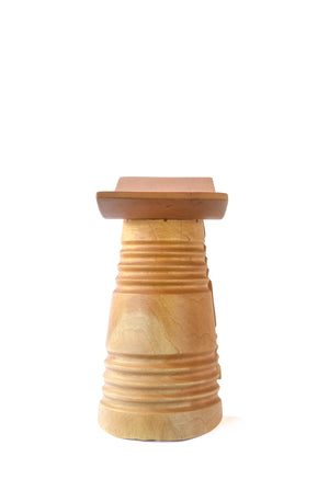 Cedrela Wood Ring Stool from Ghana