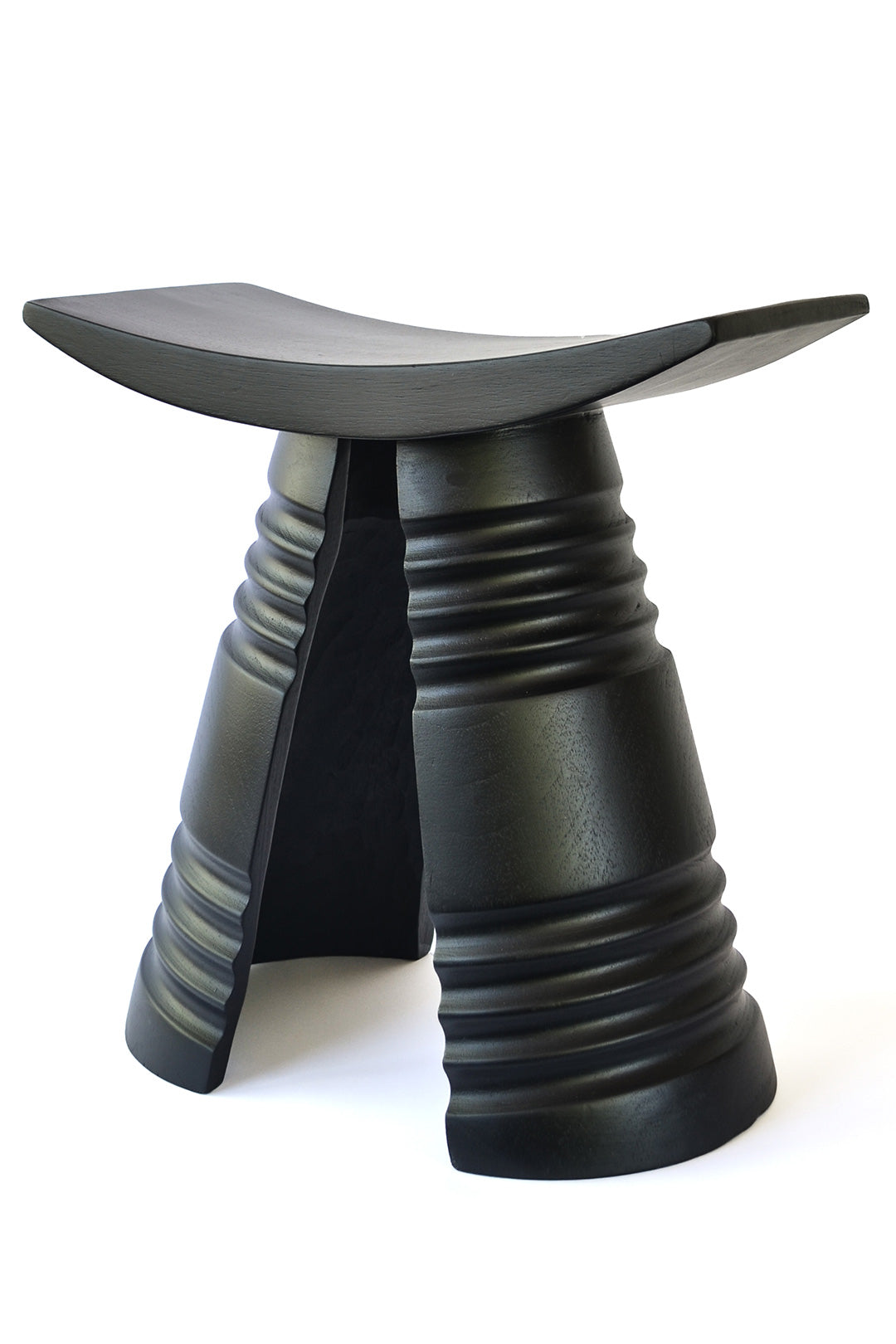 Cedrela Wood Ring Stool from Ghana – Swahili Wholesale